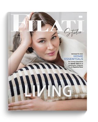 LIVING No. 1 - Magasin (DE) + Strikkeopskrifter (SE)