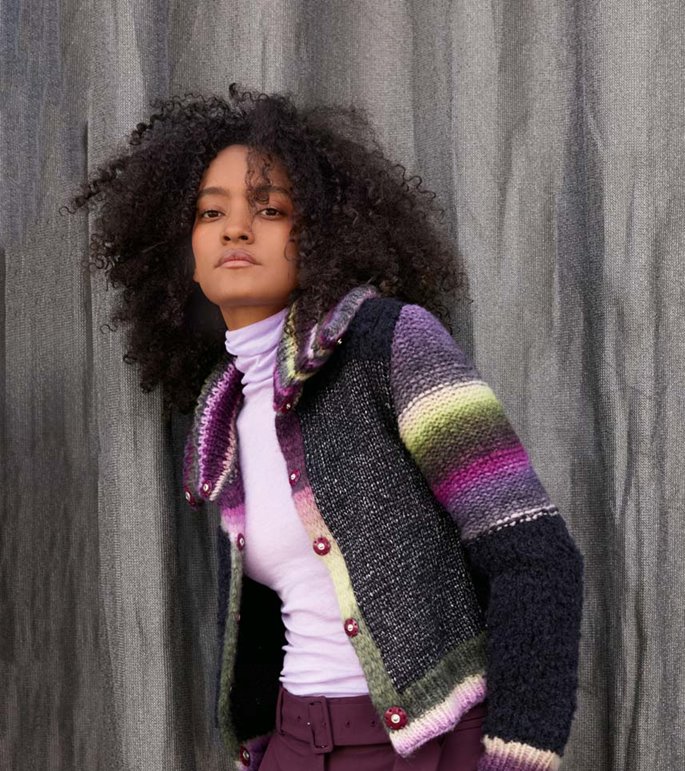 Lana Grossa JACKA Lucida, Bomba & Orsetto