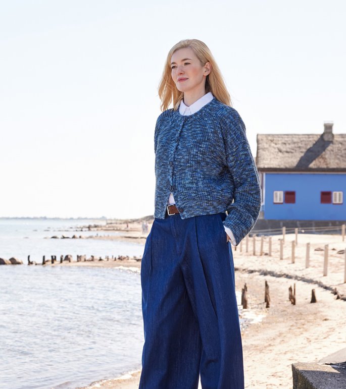 Lana Grossa JACKA I HALVPATENT Cool Wool Print