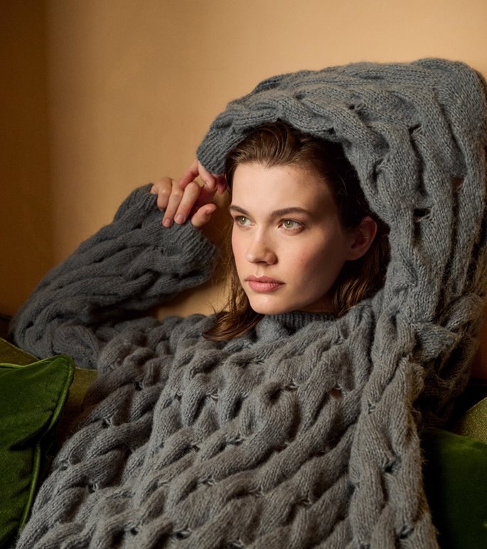 Lana Grossa PULLOVER Nebbia