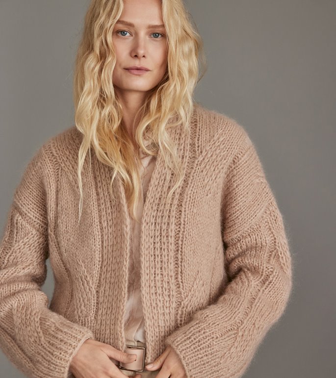 Lana Grossa CARDIGAN Mohair di Gio